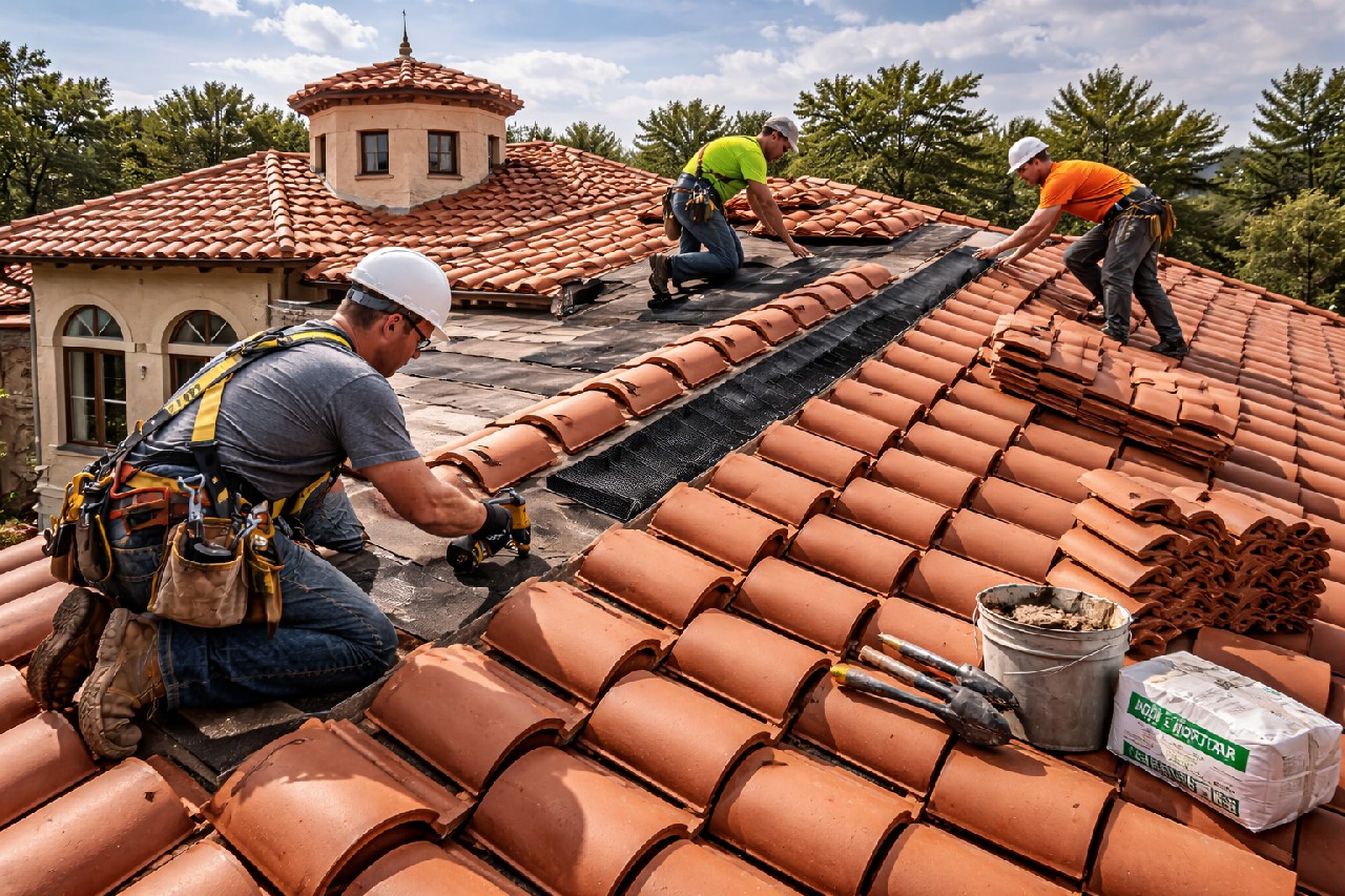 Tile Roof Installation service photo