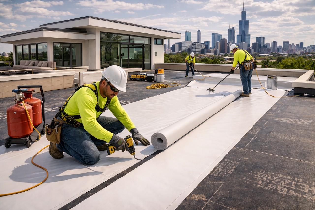Boston Roof Repair service in Back Bay
