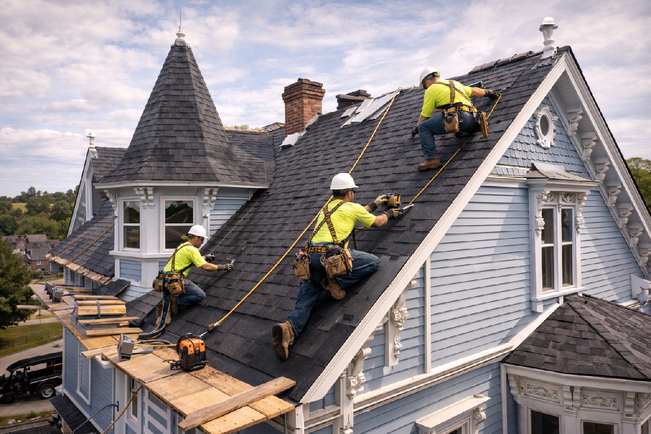 Boston Roof Repair service in Allston